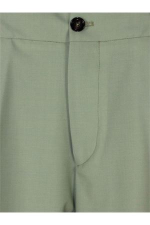 Pantalone in misto lana vergine verde BE ABLE | RICCARDOCCREGTBCMMENTA